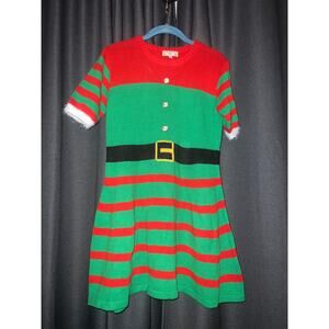 Ugly Christmas Sweater Dress Xmas Size Medium